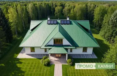 Установка водосточной системы для гаражей и навесов