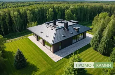 Монтаж водостоков для крыши с несколькими скатами